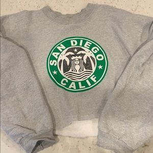 Cropped San Diego Crewneck